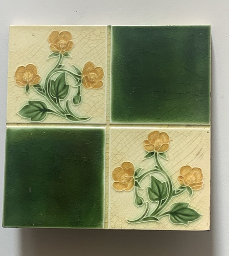 Antique pilkington 6x6 - x2,